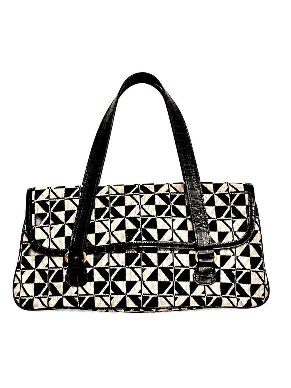 Maxx New York Vintage Monogram "X" Shoulder Bag